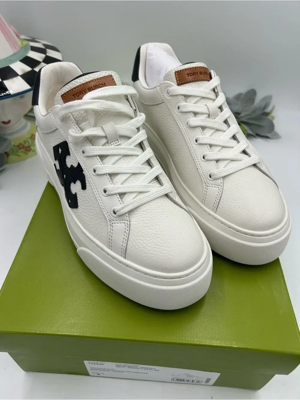 Women's TORY BURCH platform sneaker size 9